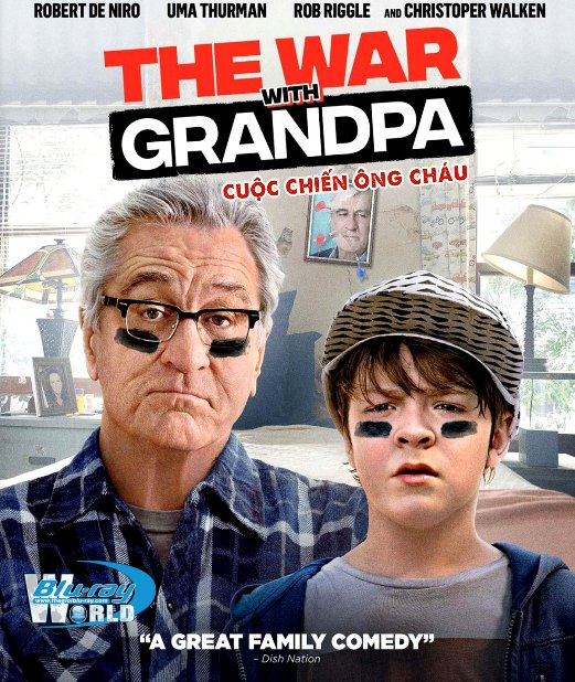 B4853. The War with Grandpa 2020 - Cuộc Chiến Ông Cháu 2D25G (DTS-HD MA 5.1) 